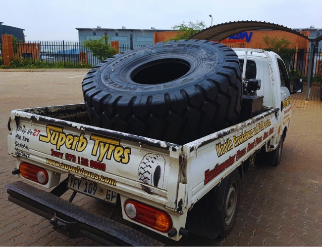 Superb Tyres - OTR Tyre Delivery Big or Small